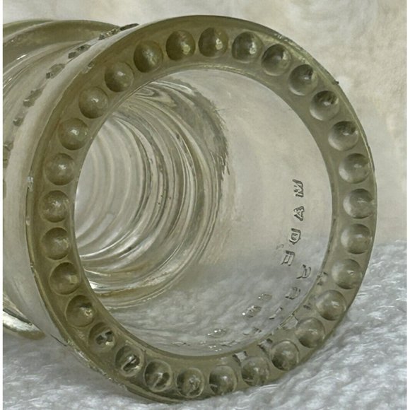 Vintage Hemingray 9 Insulator Very Good Condition. Slight Rust Small Chip - Picture 7 of 12